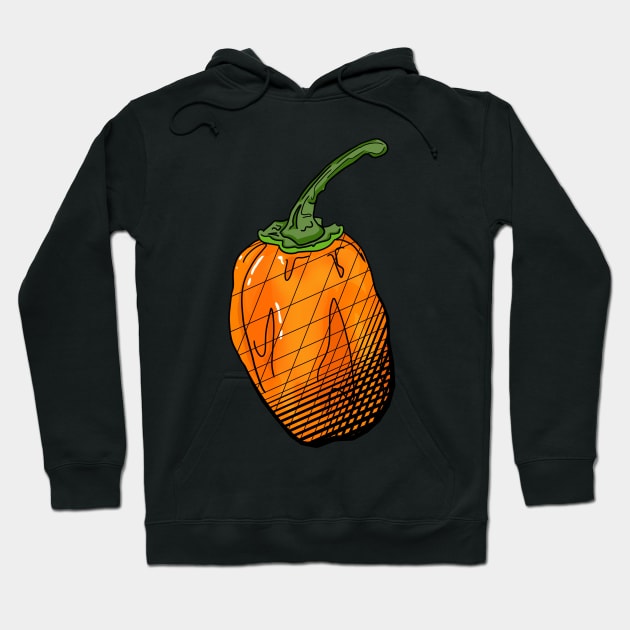 Habanero Pepper Hoodie by MojoCoffeeTime